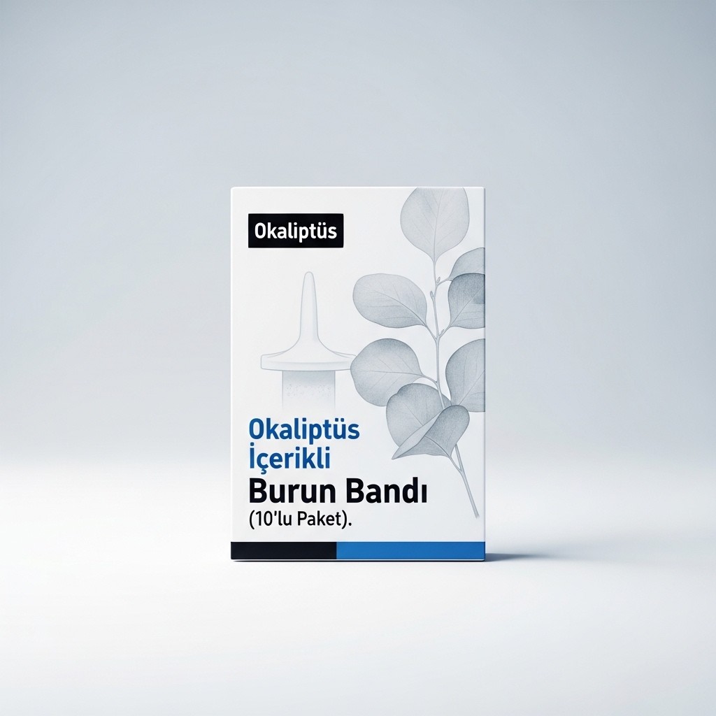 Okaliptüs İçerikli Burun Bandı (10'lu Paket)