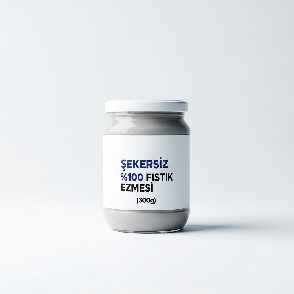 Şekersiz %100 Fıstık Ezmesi (300g)