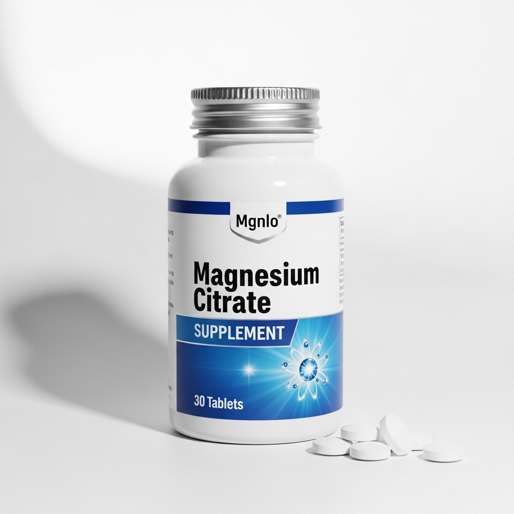 Magnezyum Sitrat Takviyesi (30 Tablet)