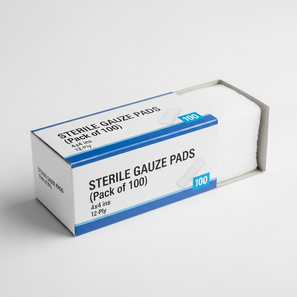 Steril Gazlı Bez (100'lü Paket)